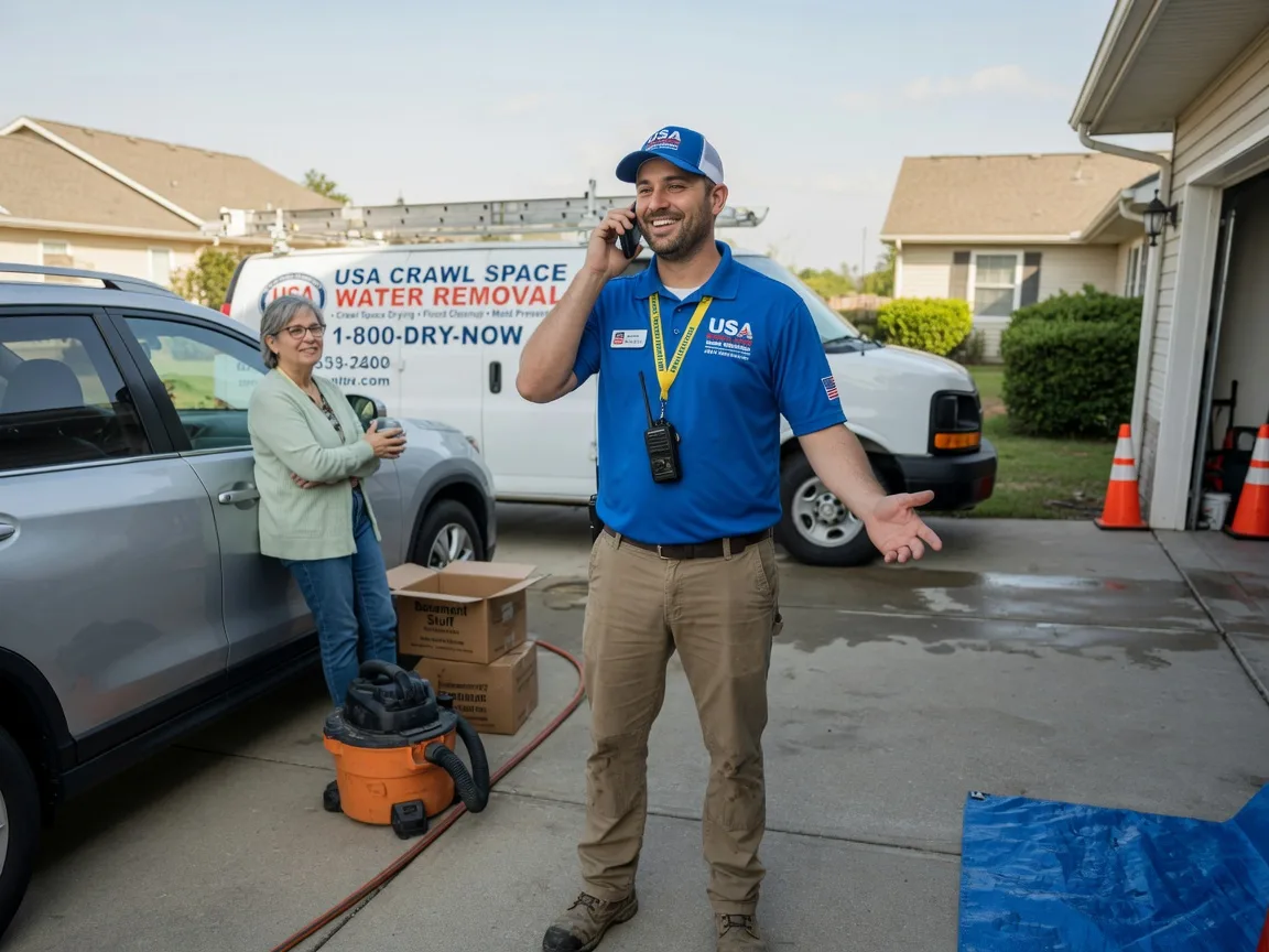 Crawl Space Water Removal Remington, VA FAQs